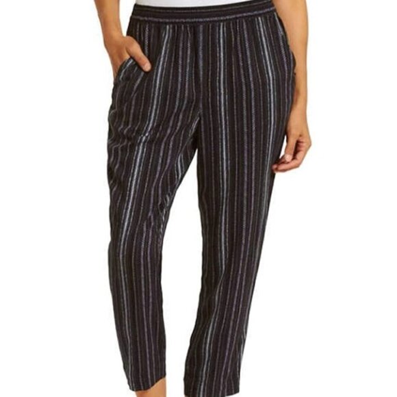 Cadie Soft Striped Capri Jessica Simpson Pants NWT - Picture 1 of 11